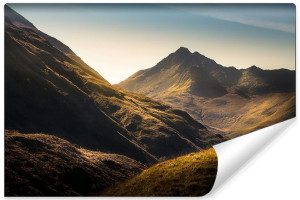 Fototapeta DEKORACYJNA 3D Krajobraz Górski Wschód Słońca 360cm x 240cm