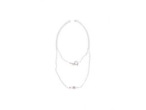 Naszyjnik Srebro Kryształ Swarovski Łańcuszek