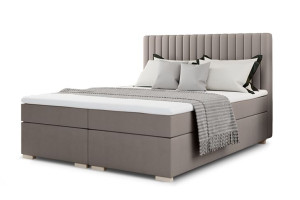 Łóżko kontynentalne Paris 200cm x 200cm PRODUCENT topper GRATIS