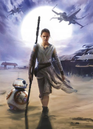 Fototapeta Star Wars Gwiezdne Wojny Rey 184x254cm