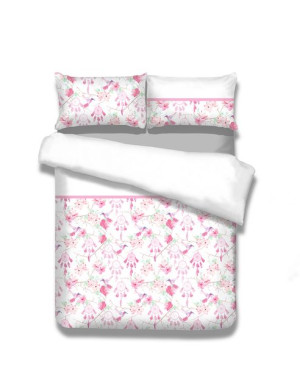 AmeliaHome Pościel z Flaneli Łapacz Snów 155X220*2 + 80X80*2
