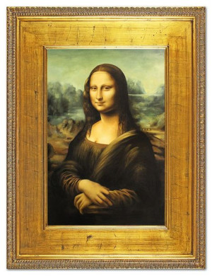 Obraz olejny ręcznie malowany na płótnie 92x122cm Leonardo da Vinci Mona Li