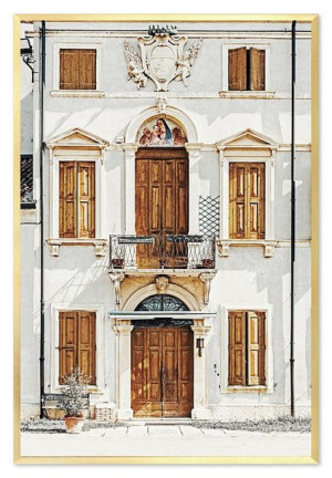Obraz do kuchni budowla 63x93cm