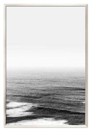Obraz na płótnie czarno-biały minimalizm 63x93cm