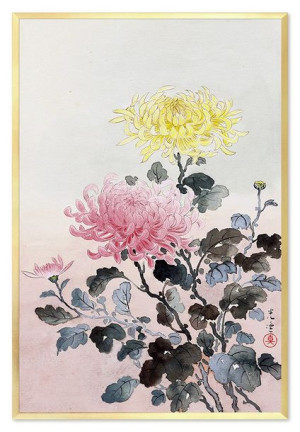 Obraz na płótnie kwitnące kwiaty 63x93cm