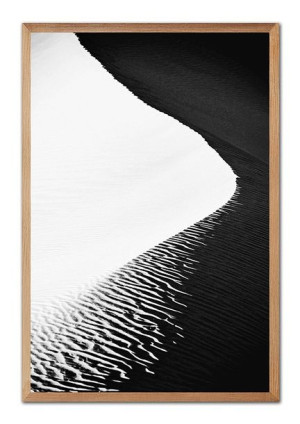 Obraz na płótnie czarno-biały minimalizm 63x93cm
