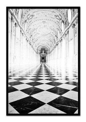 Obraz na płótnie czarno-biały minimalizm 63x93cm