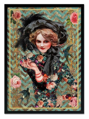Obraz na płótnie Boho 53x73cm