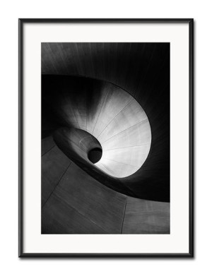 Obraz czarno-biały minimalizm 31x41cm