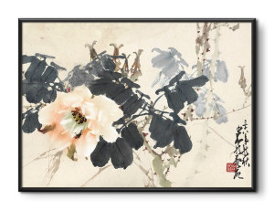 Obraz do salonu kwitnąca wiśnia w Japonii 31x41cm