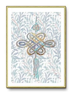 Obraz do salonu powiew orientu 31x41cm