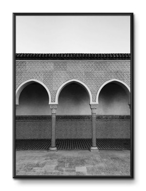 Obraz do salonu kolumny świątyni orient 31x41cm