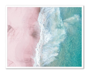 Obraz na płótnie nadmorska plaża 43x53cm