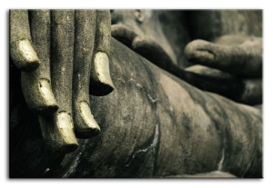 Obraz na płótnie Budda zdjęcie 60x90cm