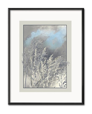 Obraz chmury nad plażą 21x26cm