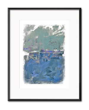 Obraz morska abstrakcja 21x26cm