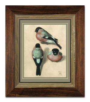 Obraz na płótnie ptaki 31x36cm