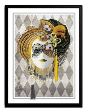 Obraz na płótnie Boho 33x43cm