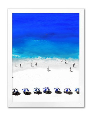 Obraz na płótnie nadmorska plaża 33x43cm