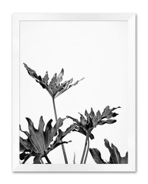 Obraz na płótnie czarno-biały minimalizm 33x43cm