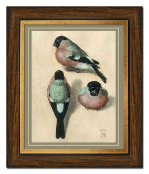 Obraz na płótnie ptaki 28x33cm
