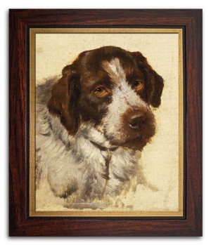 Obraz na płótnie 31x26cm piesek