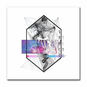 Obraz na płótnie abstrakcja geometryczna 40x40cm