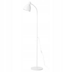 Lampa Podłogowa Stojąca Biała Ikea Lersta 131 Cm