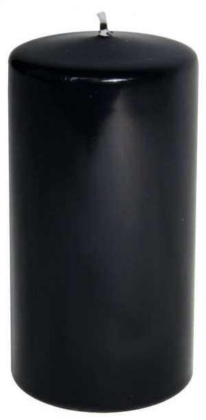 Świeca Pieńkowa Mat- Czarna 150/100
