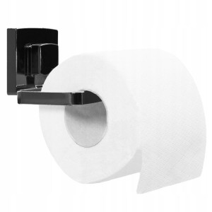 Uchwyt Na Papier Toaletowy Bez Wiercenia Black