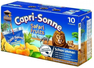 Sok Capri Sun Safari Fruits wieloowocowy 10szt x 200ml