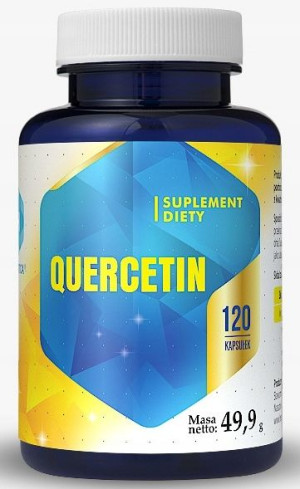 Hepatica QUERCETIN kwercetyna ODPORNOŚĆ 120k