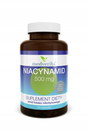 MEDVERITA NIACYNAMID amid kwasu nikotynowego 500mg