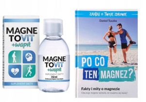 MAGNETOVIT Jodavita MAGNEZ w płynie + książka