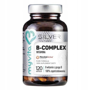 MyVita B-COMPLEX kompleks witamin B 120 kps VEGE