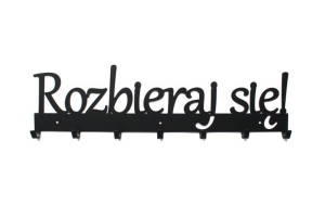 Rozbieraj się 60cm wieszak ścienny na ubrania, dekoracja do przedpokoju
