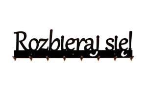 Rozbieraj się 70cm wieszak ścienny na ubrania, dekoracja do przedpokoju