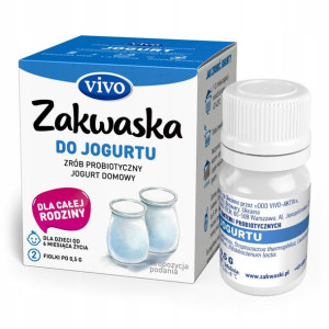 ZAKWASKI ZAKWASKA DO JOGURTU jogurt probiotyczny