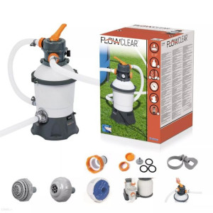 Pompa Piaskowa Bestway 3028l/h 58515 + Chemconnect