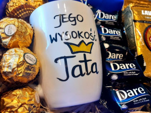 Zestaw prezentowy na Dzień Ojca z kubkiem i kawą