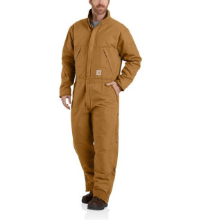 Kombinezon Ocieplany Carhartt Washed Duck Insulated Coverall CARHARTT® BROW