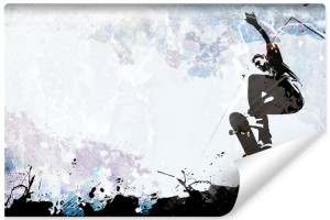 Fototapeta dla Chłopca Sport 3D GRAFITI Abstrakcja 400cm x 280cm