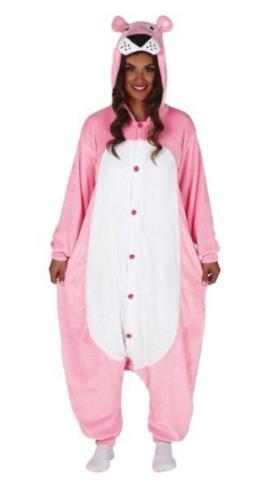 Strój Kigurumi Kombinezon Pantera Pantery Różówy - L