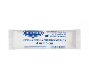 Opaska dziana podtrzymująca, 4m x 5cm (a'1 szt.)