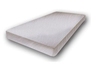 Prześcieradło frotte z gumką na materac 120x60 - białe