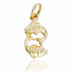 Złote Znaki Zodiaku Rybypr333 Boniche-pudełgratis