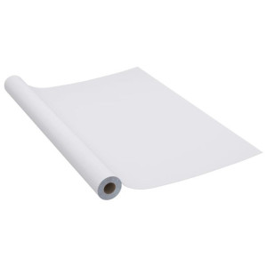 Okleina meblowa, srebrna, wysoki połysk, 500x90 cm, PVC