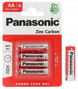 Baterie Paluszki Panasonic Zinc Aaa R03 Luz Sztuki