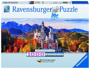 Ravensburger Puzzle 1000 Panorama Bawaria Deutschland Collection