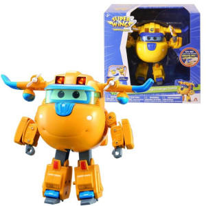 Super Wings samolot Robot Transformujący z dźwiękiem Śrubek Donnie
